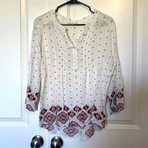 3/4 length shirt from Stitch fix. XXL
